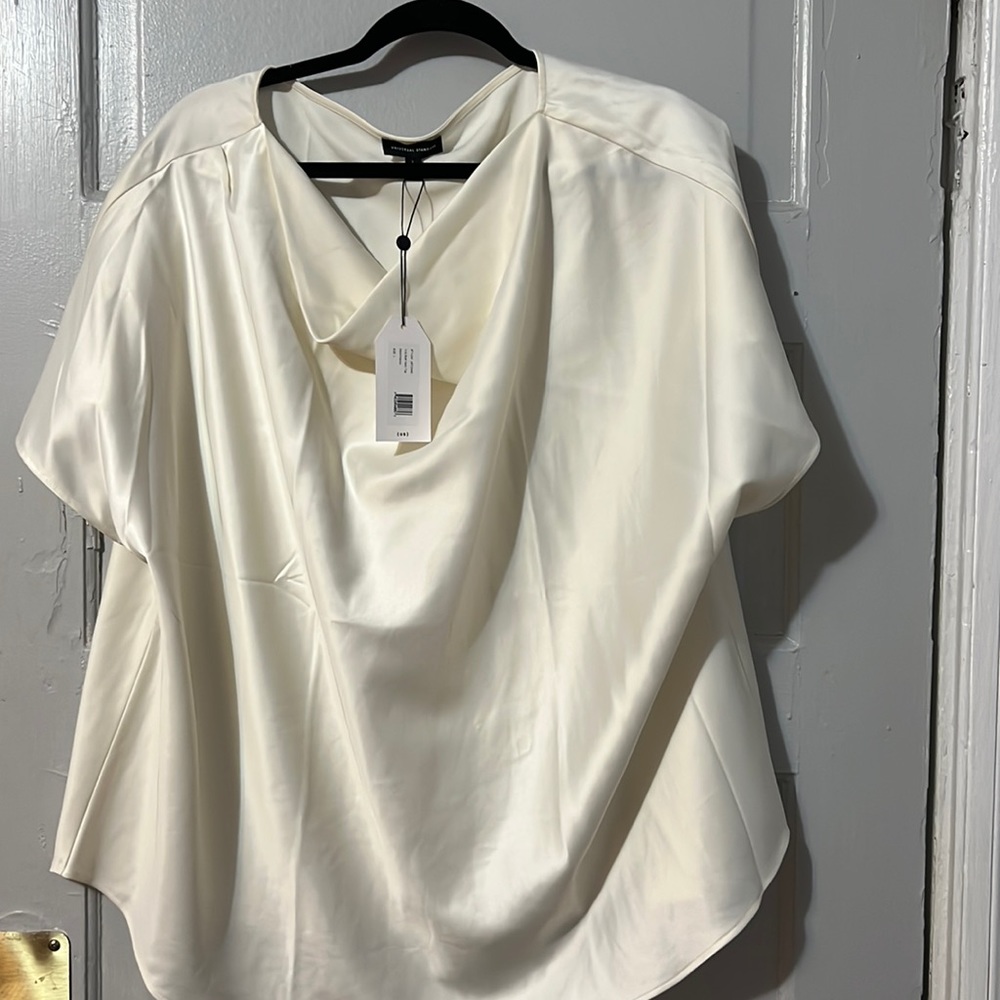 Beautiful satin Viva boatneck